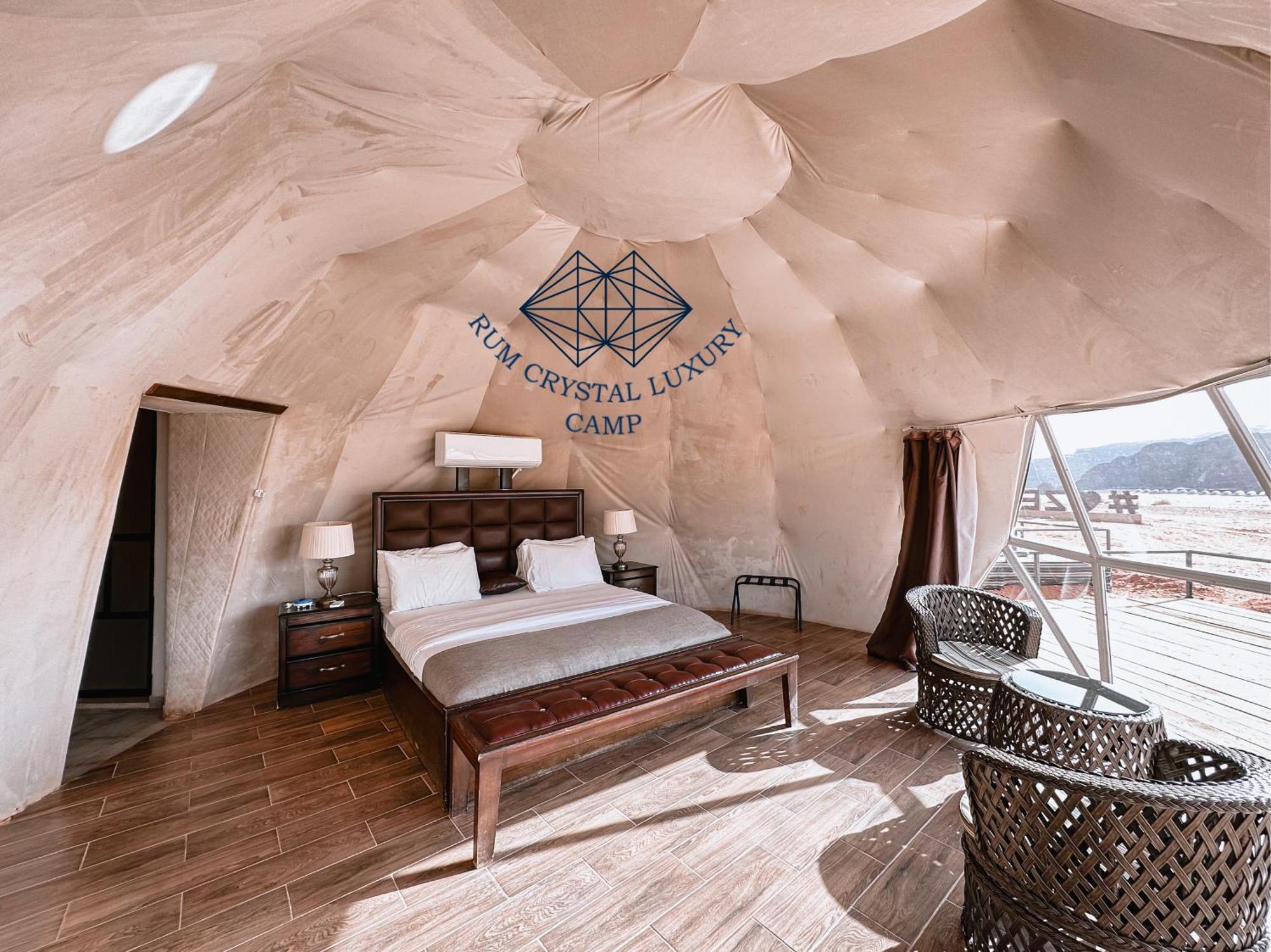 Rum Crystal Luxury Camp Wadi Rum Ngoại thất bức ảnh
