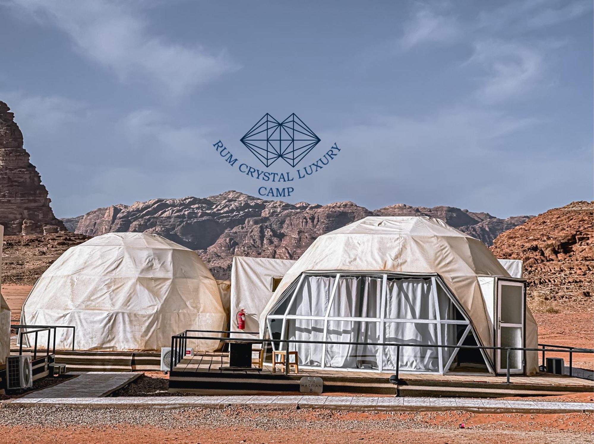 Rum Crystal Luxury Camp Wadi Rum Ngoại thất bức ảnh