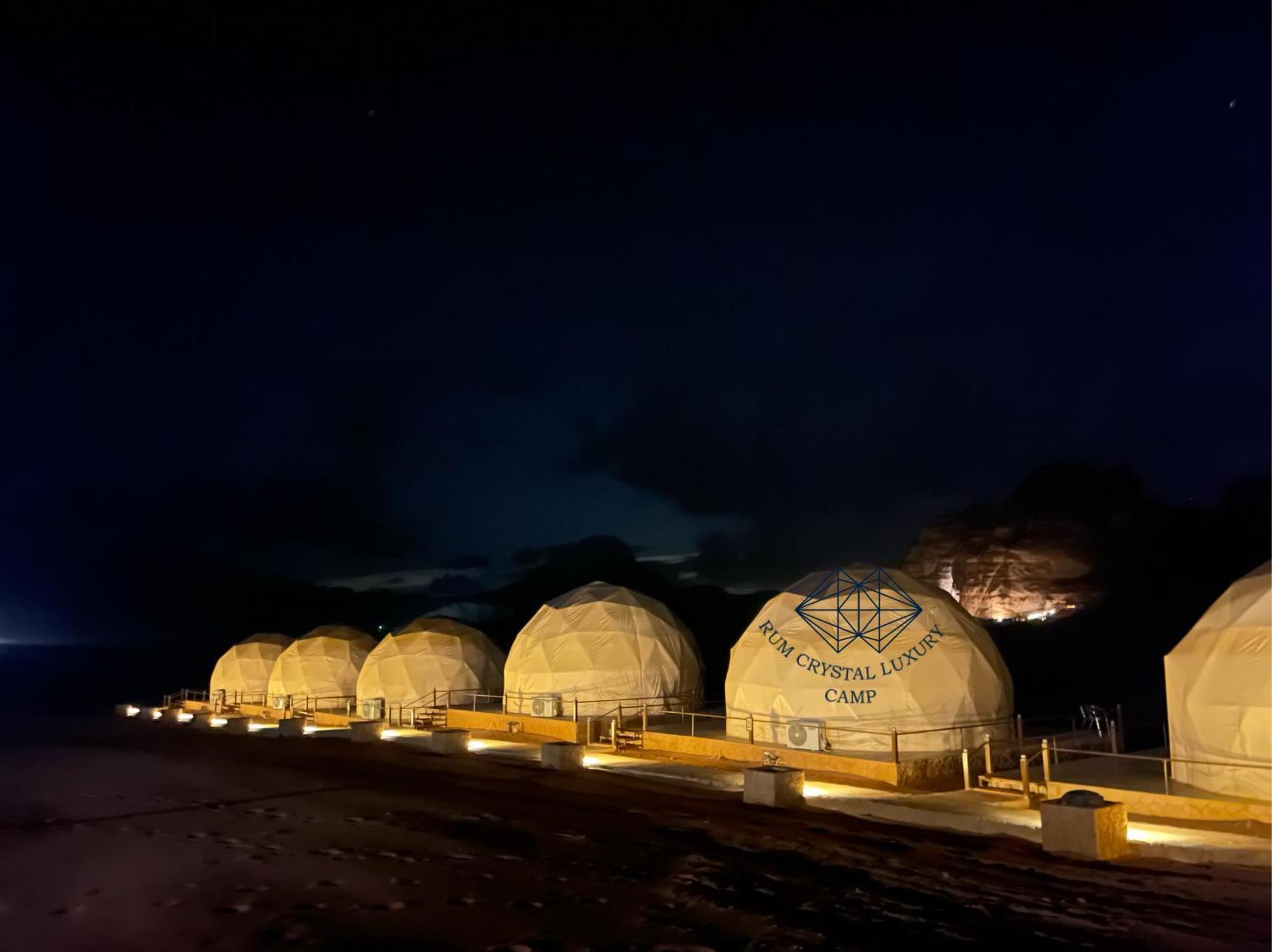 Rum Crystal Luxury Camp Wadi Rum Ngoại thất bức ảnh