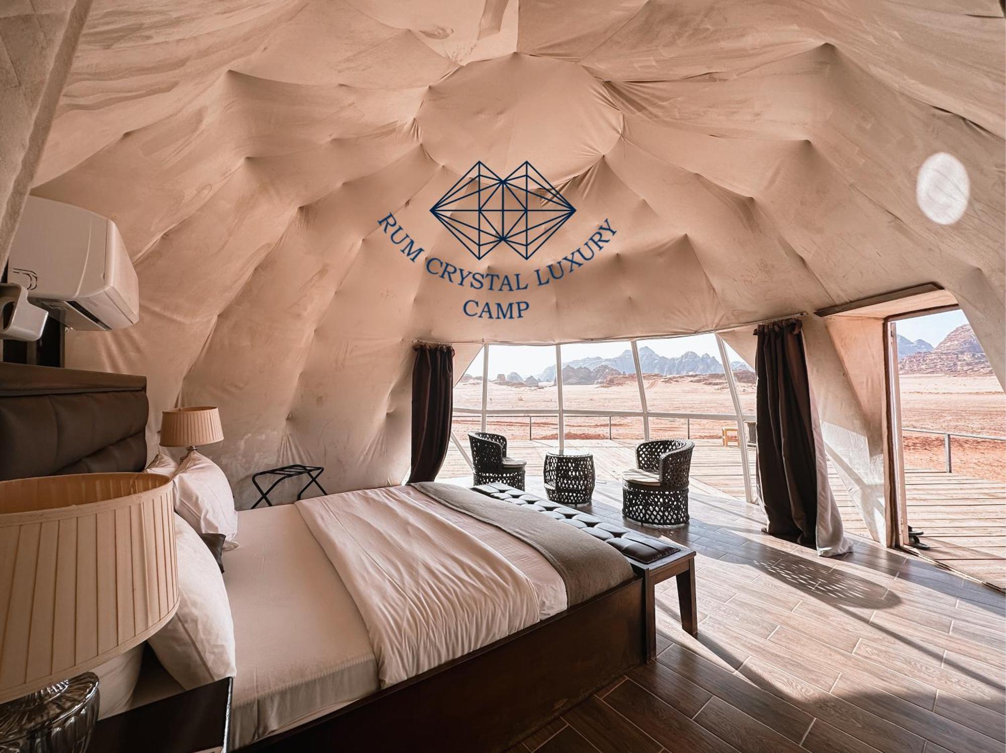 Rum Crystal Luxury Camp Wadi Rum Ngoại thất bức ảnh