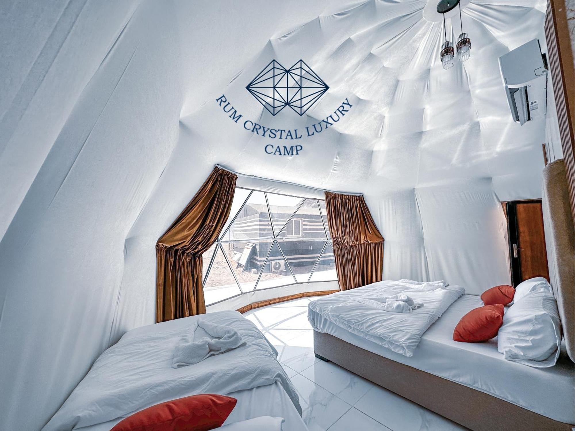 Rum Crystal Luxury Camp Wadi Rum Ngoại thất bức ảnh