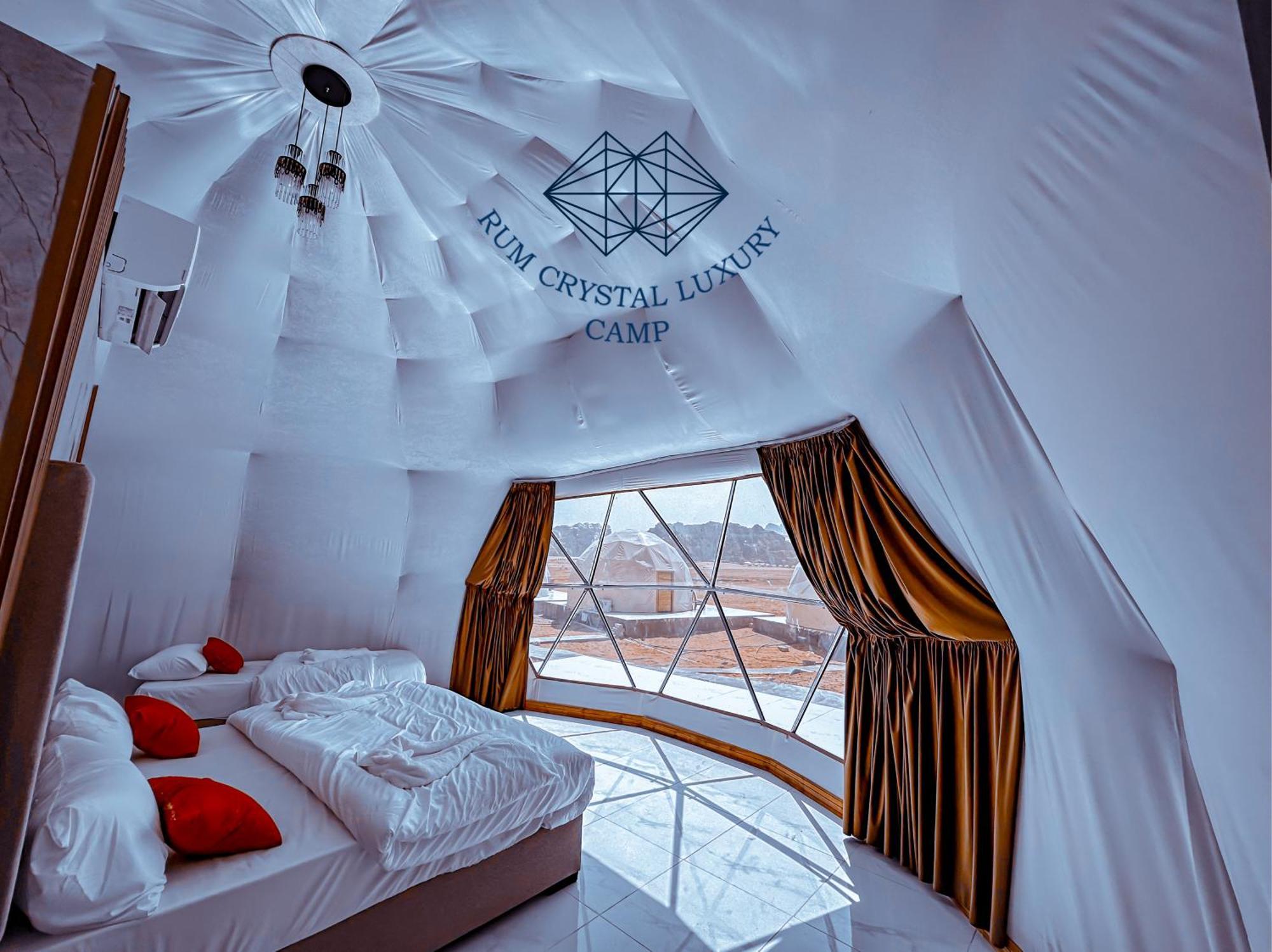 Rum Crystal Luxury Camp Wadi Rum Ngoại thất bức ảnh