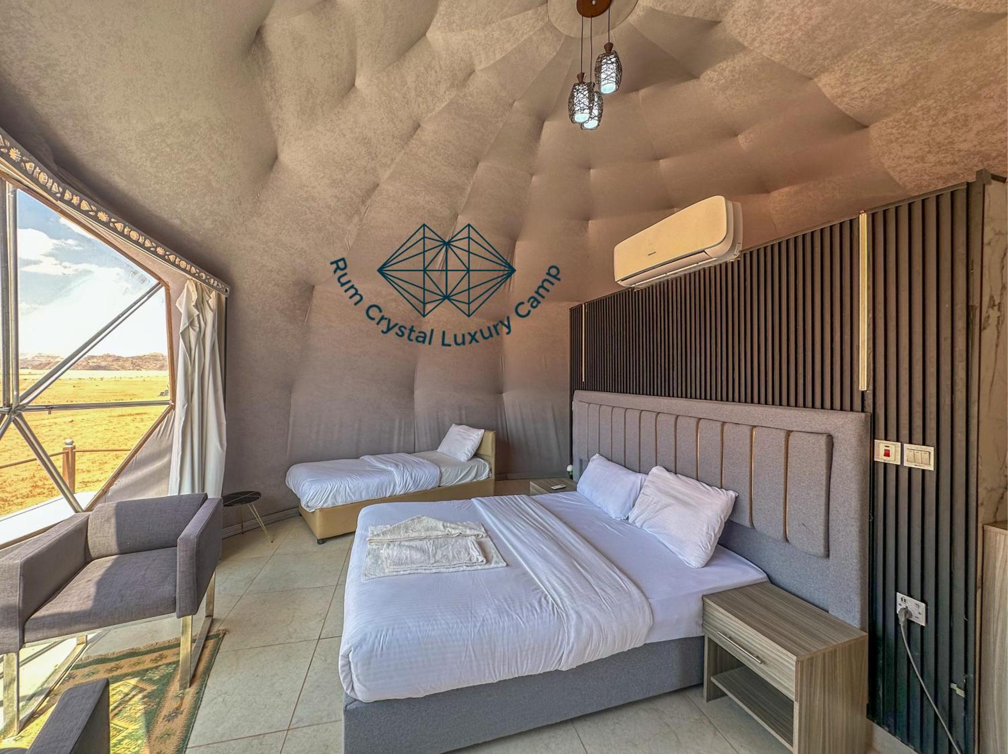 Rum Crystal Luxury Camp Wadi Rum Ngoại thất bức ảnh