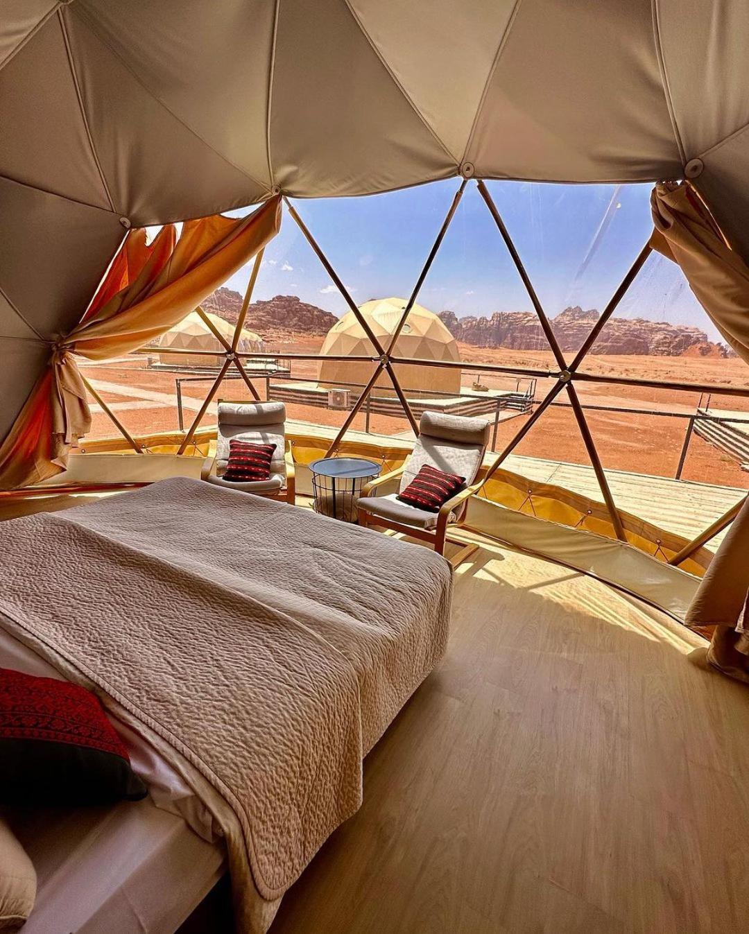 Rum Crystal Luxury Camp Wadi Rum Ngoại thất bức ảnh