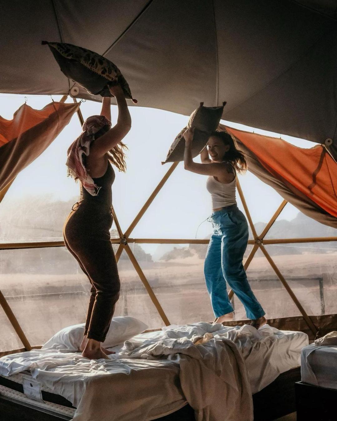 Rum Crystal Luxury Camp Wadi Rum Ngoại thất bức ảnh