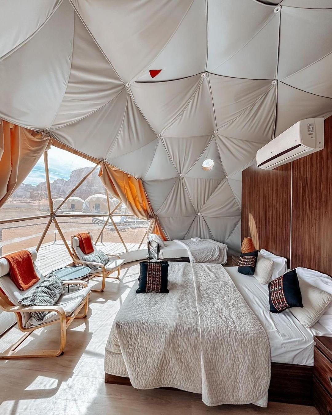 Rum Crystal Luxury Camp Wadi Rum Ngoại thất bức ảnh