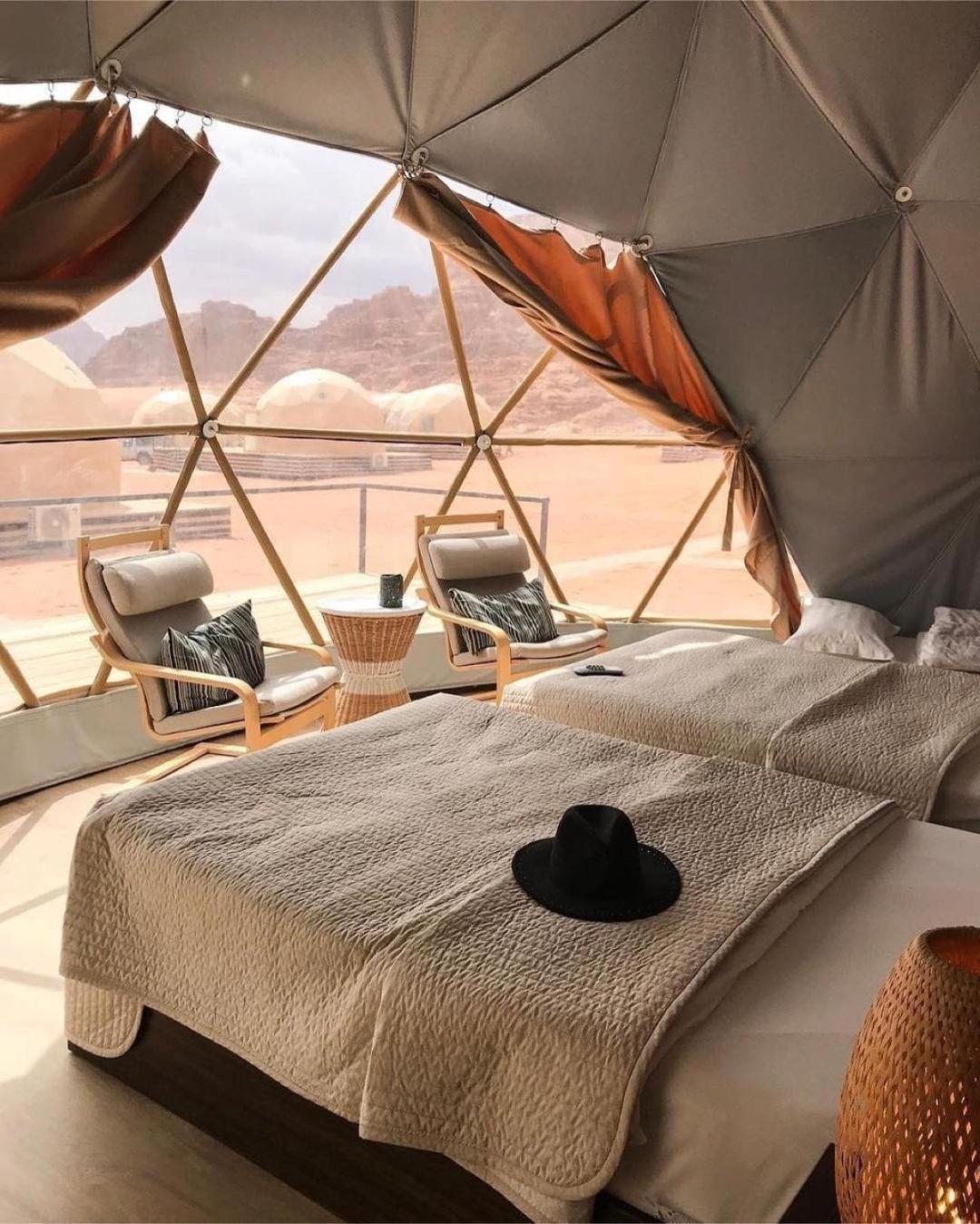 Rum Crystal Luxury Camp Wadi Rum Ngoại thất bức ảnh