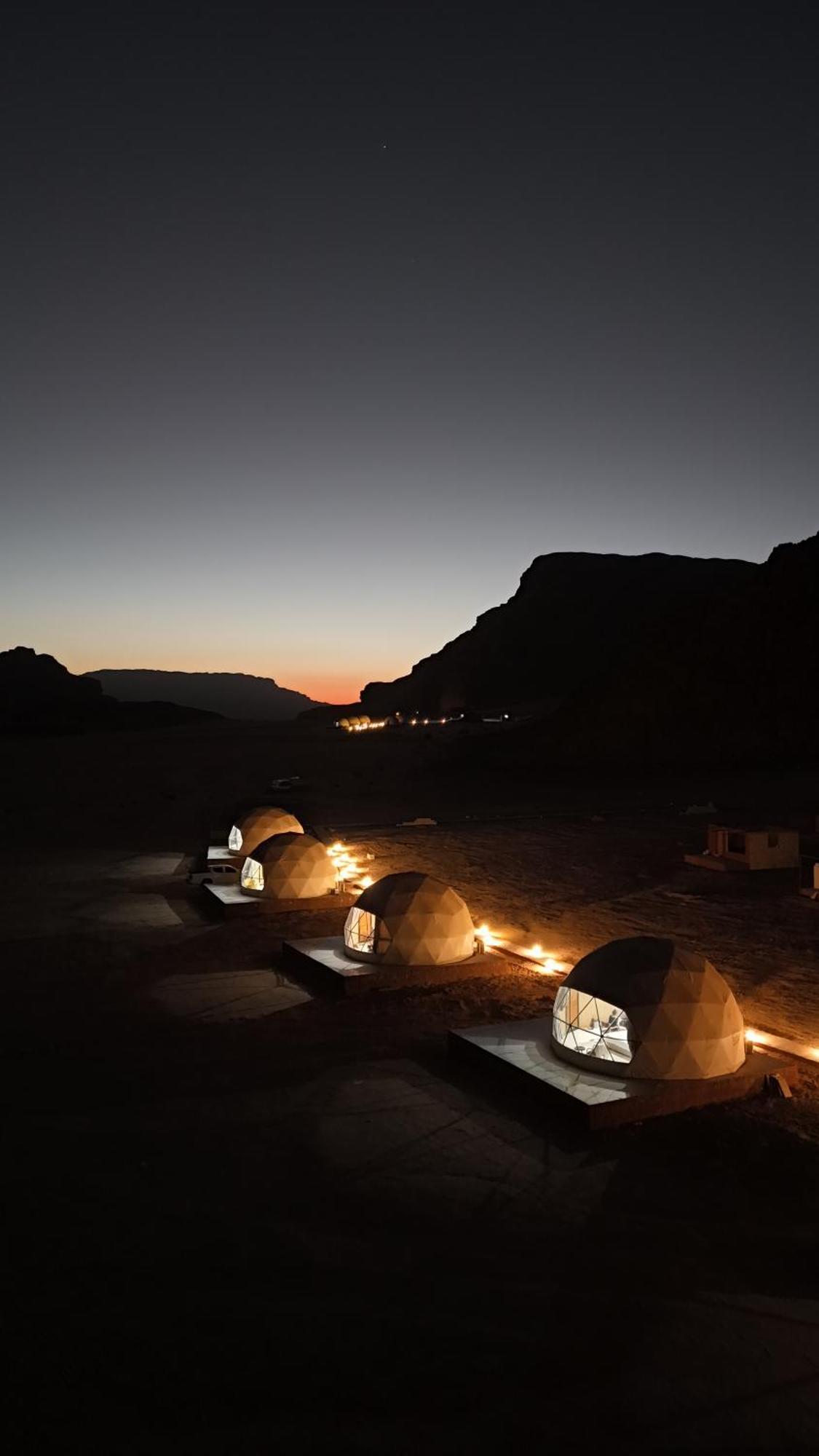 Rum Crystal Luxury Camp Wadi Rum Ngoại thất bức ảnh