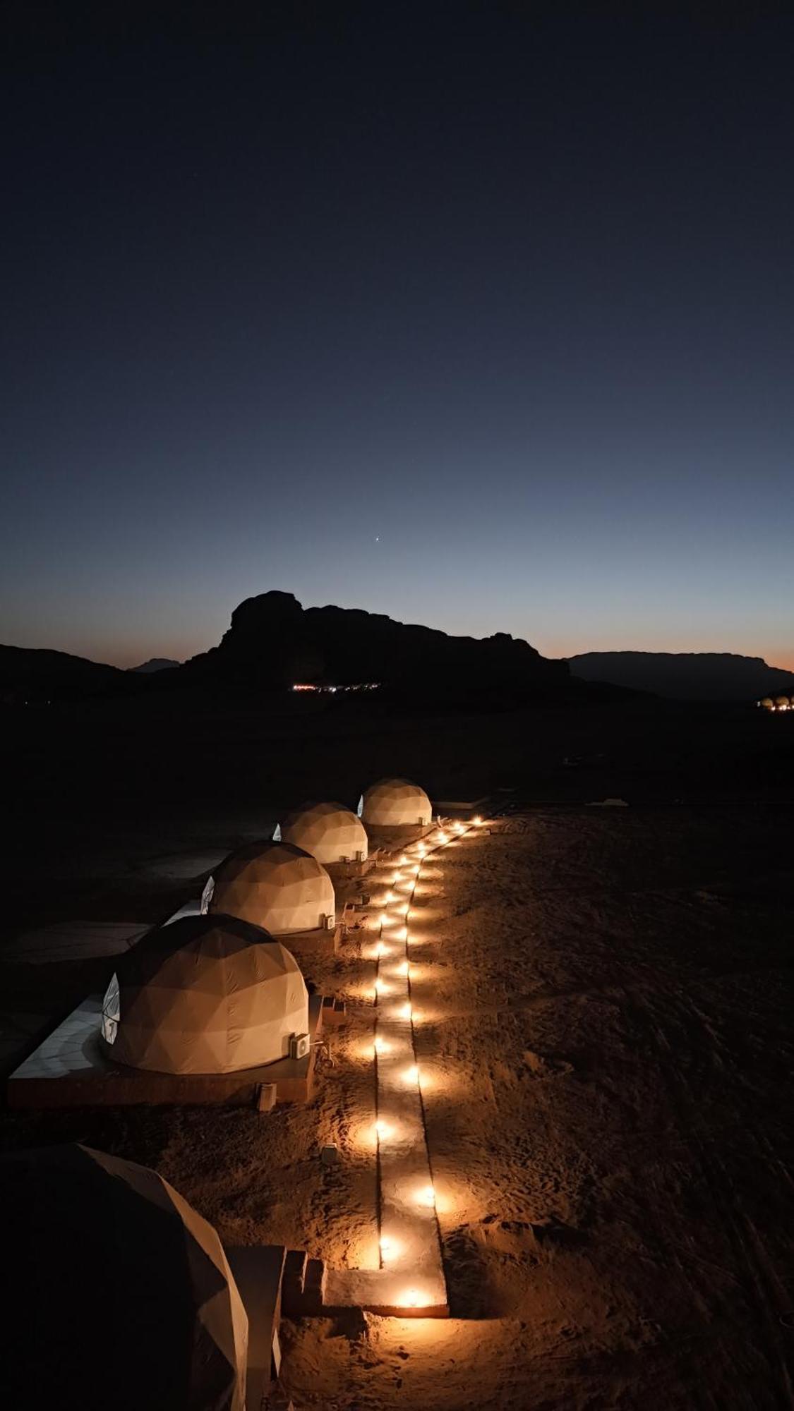 Rum Crystal Luxury Camp Wadi Rum Ngoại thất bức ảnh