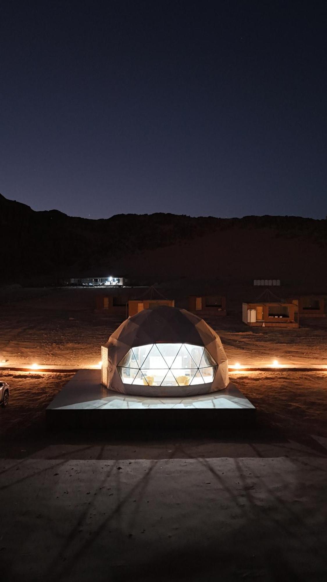 Rum Crystal Luxury Camp Wadi Rum Ngoại thất bức ảnh
